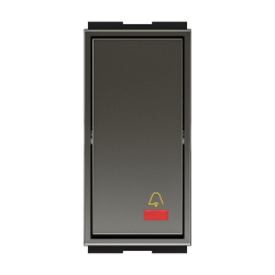 AER NOVA 10AX Bell Push Switch With Indicator - 1M