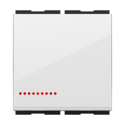 10AX 1 Way Switch with Indicator (LED) - 2M