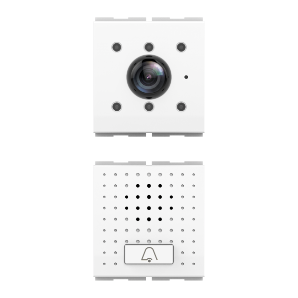 i-Cam Video Door Camera - glossy_white