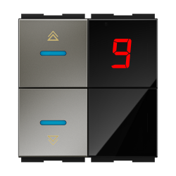 Touch - Infrared Dimmer with 9 Steps Digital Display - 2M  110 - 240V ~ 450W